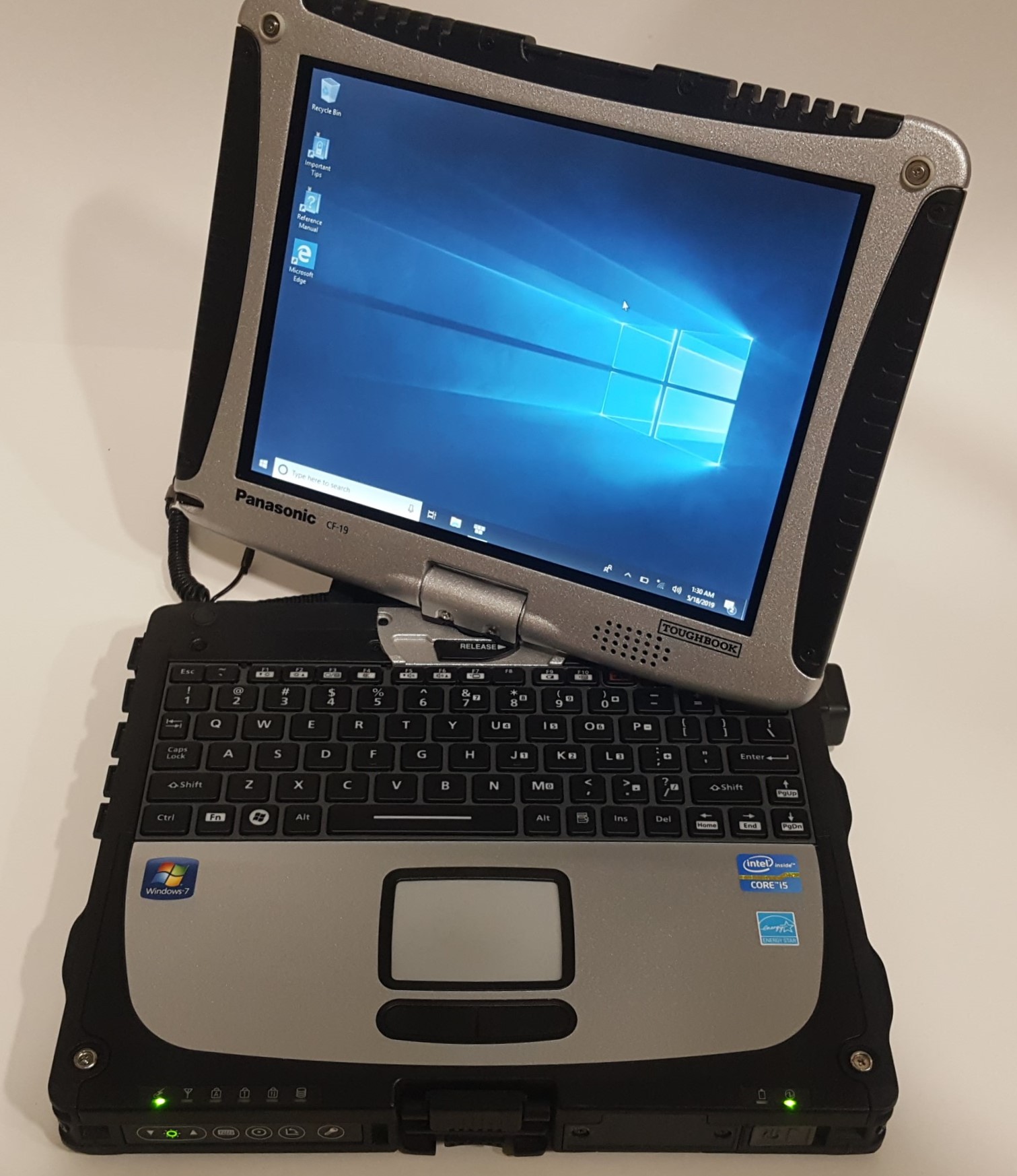 Immuniteit Glans Rommelig Panasonic Toughbook CF-19 MK4 i5 1.2Ghz Refurbished - Rugged Laptop