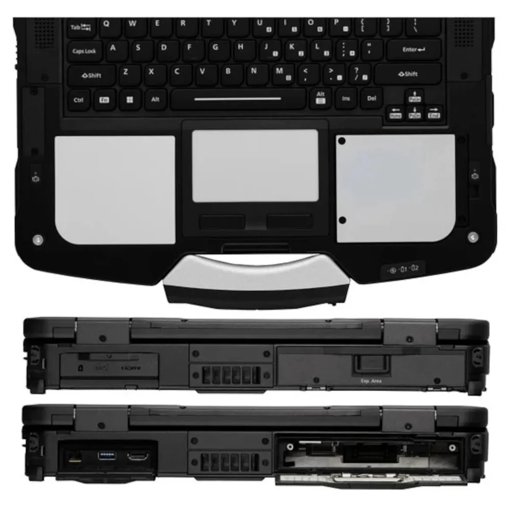 Toughbook FZ-40 Rear Ports and Xpak Slot